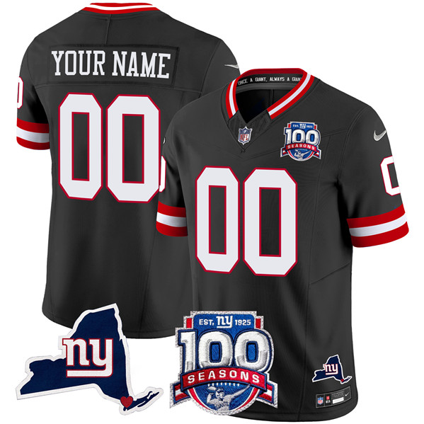 Custom New York Giants Vapor F.U.S.E. Limited Jersey